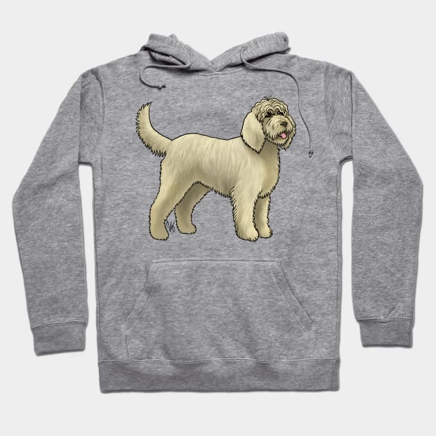 Dog - Otterhound - Wheaten Hoodie by Jen's Dogs Custom Gifts and Designs